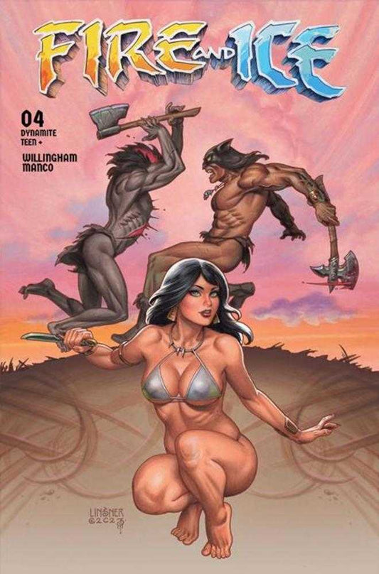 Fire And Ice #4 Cover A Joseph Michael Linsner