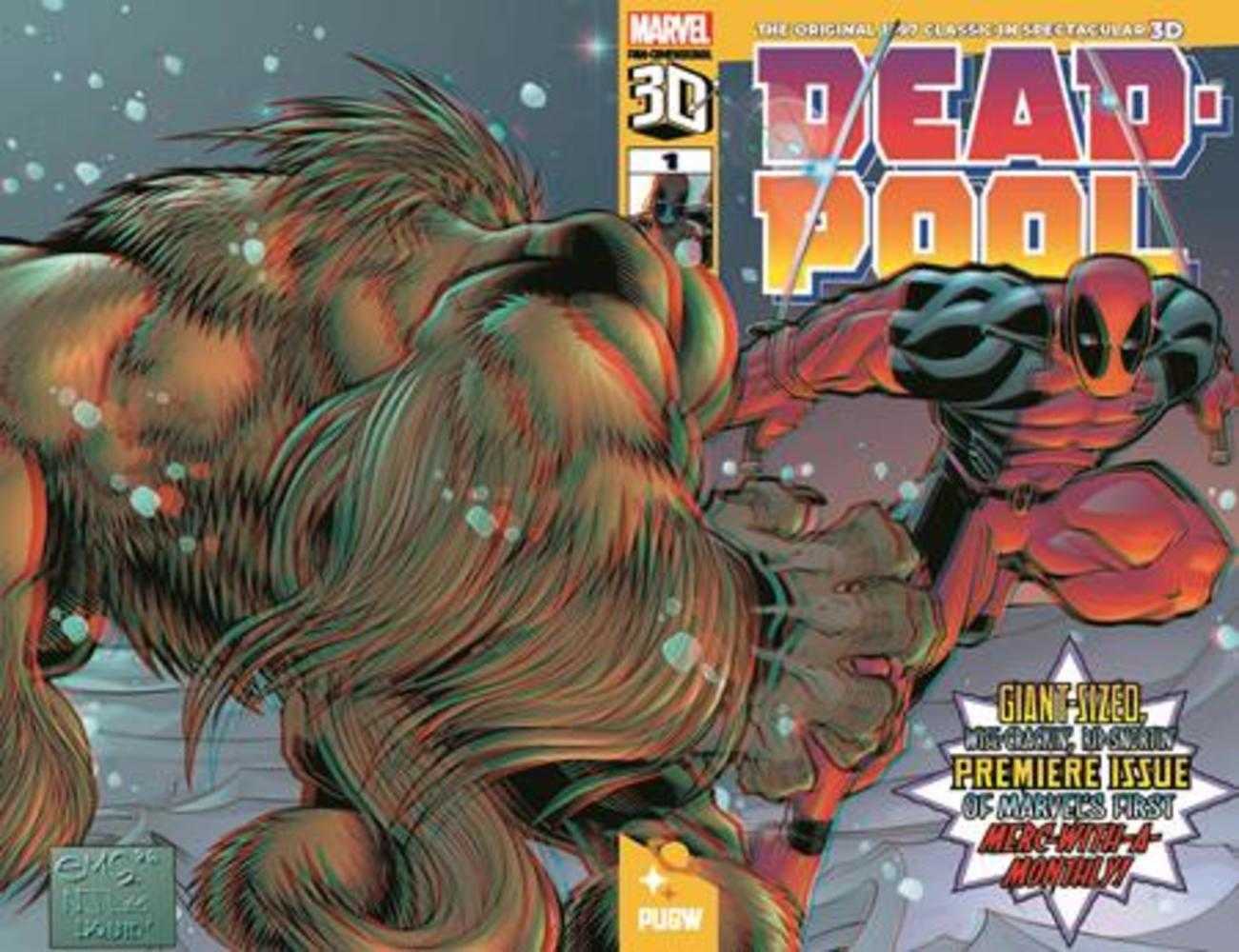 Deadpool #1 (1997) Pan Dimensional 3D Edition