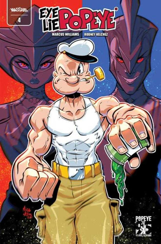 Eye Lie Popeye #4 Cover A Marcus Williams