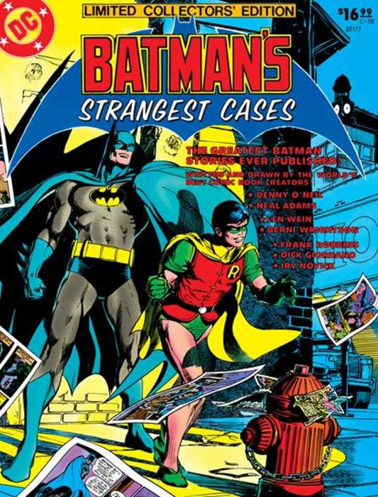 Limited Collectors Edition #59 Batmans Strangest Cases Facsimile Edition Cover B Neal Adams & Bernie Wrightson Foil Variant