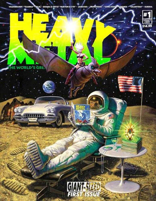 Heavy Metal Magazine #1 Cover A Greg Hildebrandt (Mature)