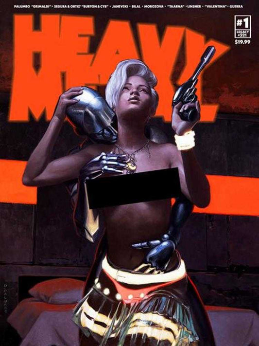 Heavy Metal Magazine #1 Cover G David Palumbo Nsfw Variant (Mature)