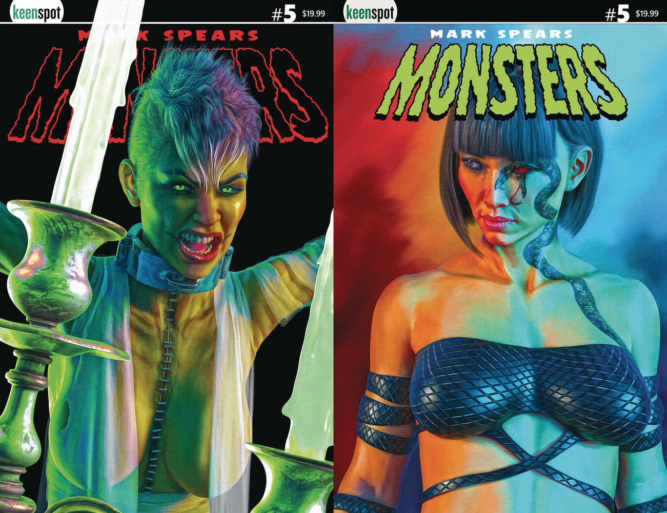 Mark Spears Monsters #5 Cover F Holofoil Flip