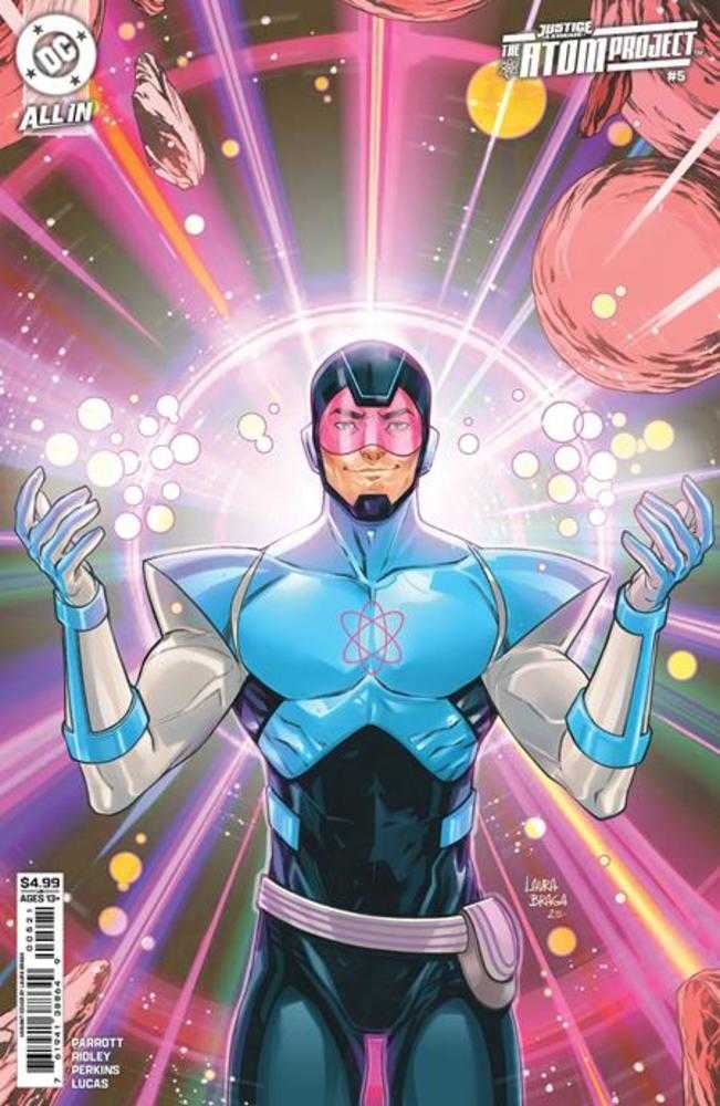 Justice League The Atom Project #5 (Of 6) Cover B Laura Braga Card Stock Variant