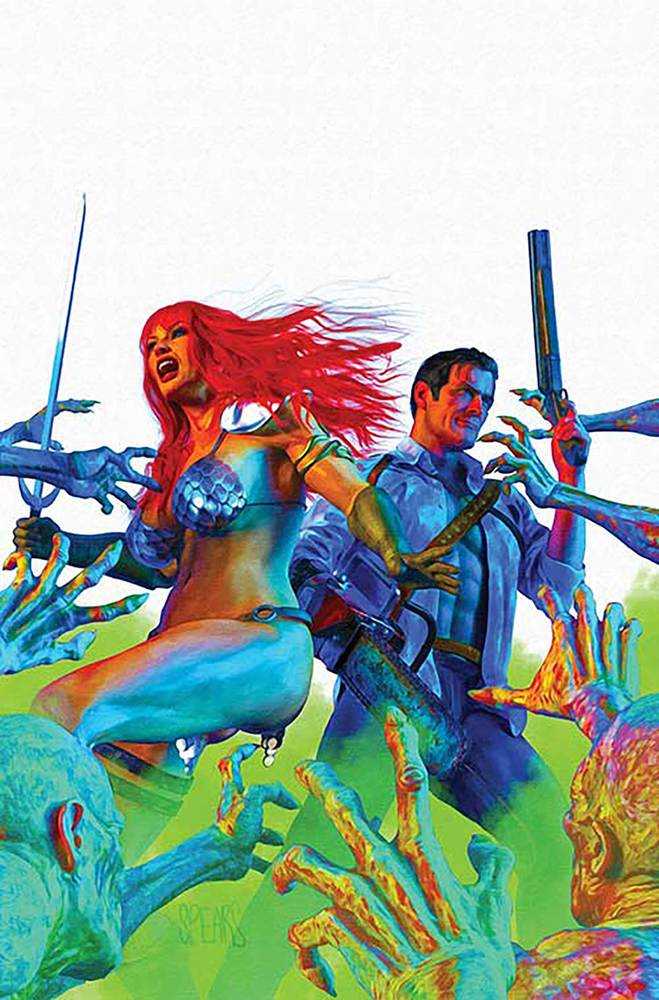 Red Sonja vs Aod #1 Cover X Foc 20 Copy Variant Edition Spears White Virg
