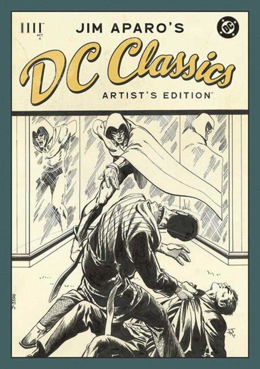 Jim Aparos DC Classics Artists Edition Hardcover Direct Market Exclusive Jim Aparo Cover
