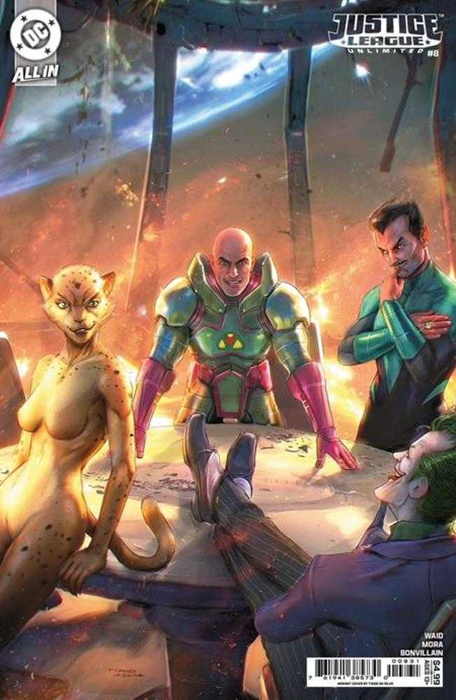 Justice League Unlimited #8 Cover C Tiago Da Silva Card Stock Variant (We Are Yesterday)