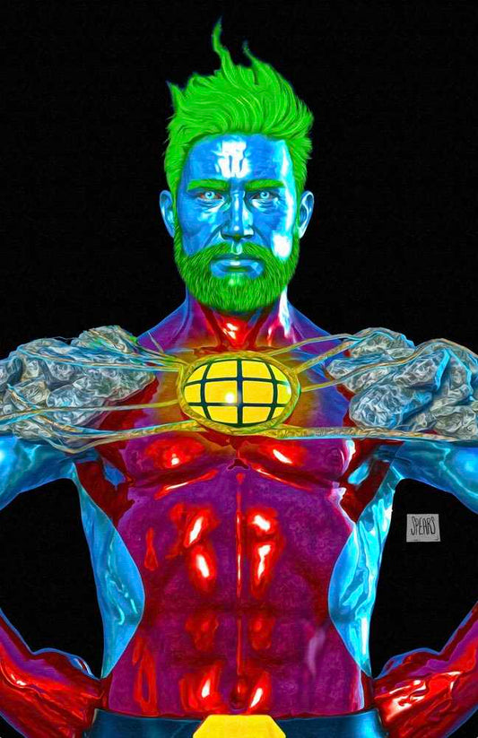 Captain Planet #1 Cover W Foc 10 Copy Variant Edition Spears Black Virgin