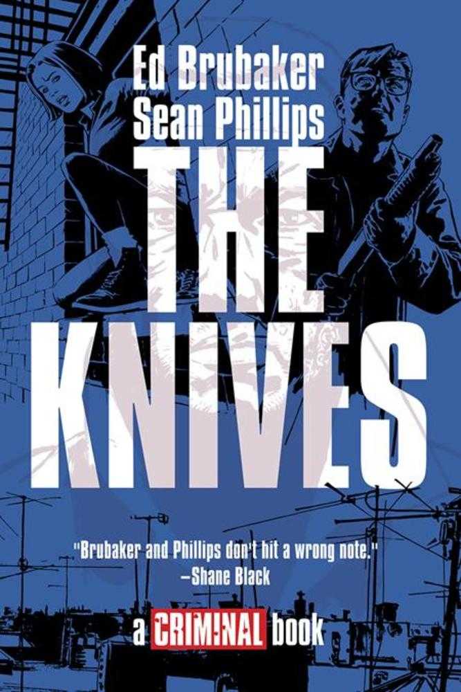 Knives A Criminal Book Hardcover (Mature)