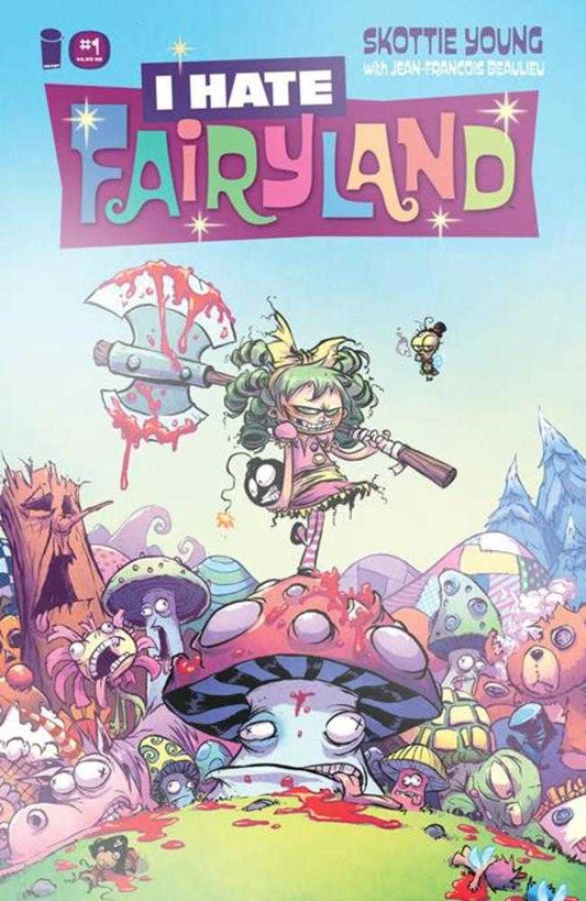 I Hate Fairyland #1 Facsimile Edition Cover B Skottie Young Foil Variant (Mature)