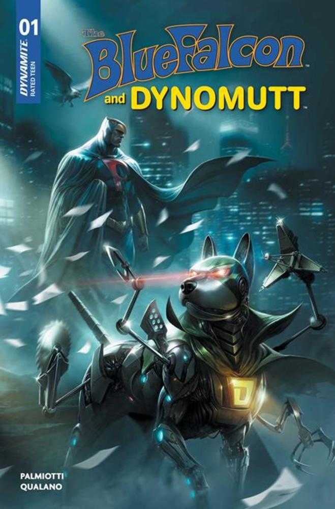 Blue Falcon & Dynomutt #1 Cover G Franceso Mattina Foil Variant