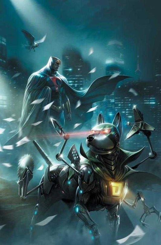 Blue Falcon & Dynomutt #1 Cover M 1 in 10 Francesco Mattina Full Art Variant