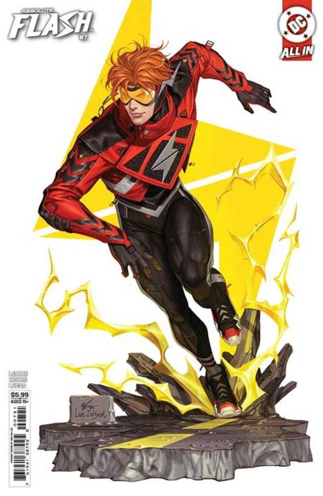 Absolute Flash #7 Cover B Inhyuk Lee Card Stock Variant