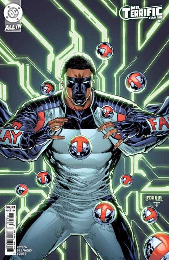 Mr Terrific Year One #5 (Of 6) Cover B Ken Lashley Card Stock Variant