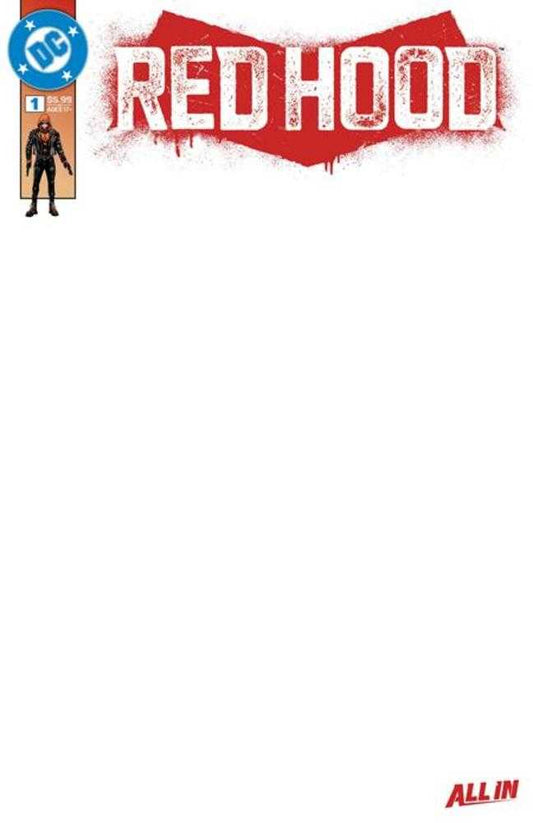 Red Hood #1 Cover G Blank Card Stock Variant (Mature)
