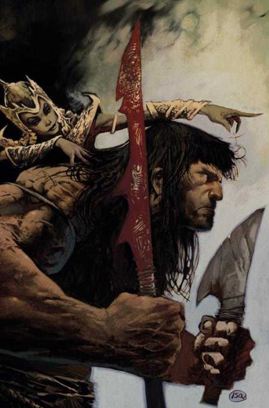 Conan The Barbarian #22 Cover G Sdcc Exclusive Jason Shawn Alexander Full Art Variant (Mature) Limited To 900 Copies Allocations May Occur