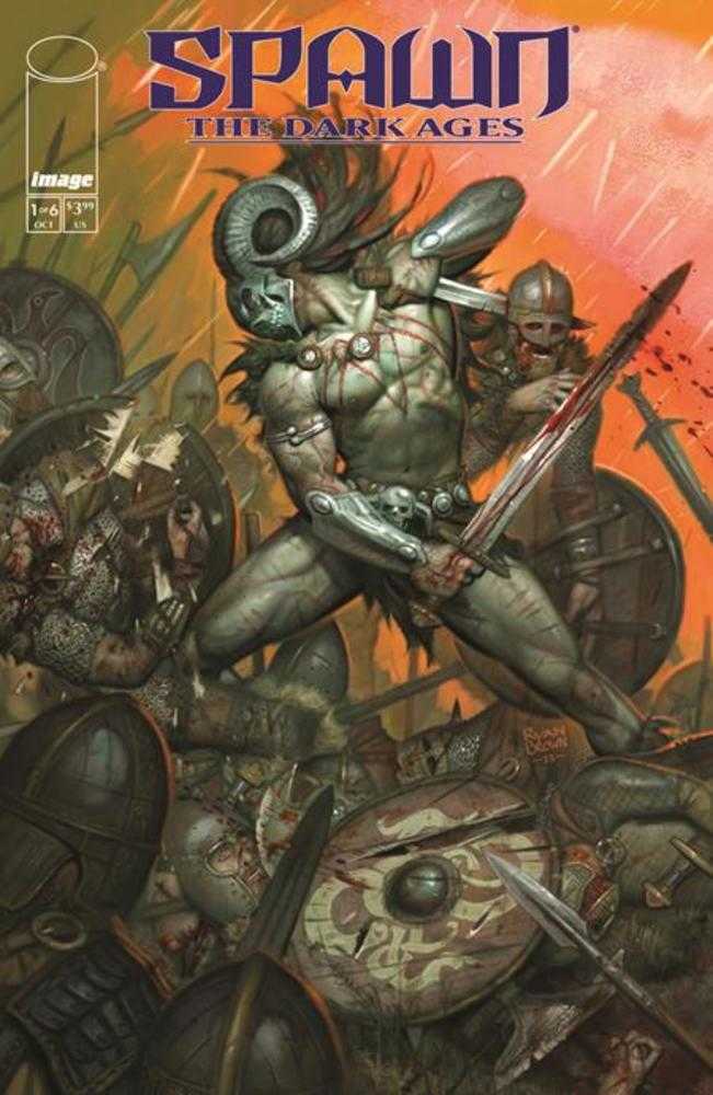 Spawn The Dark Ages #1 (Of 6) Cover D 1 in 50 Ryan Brown Variant