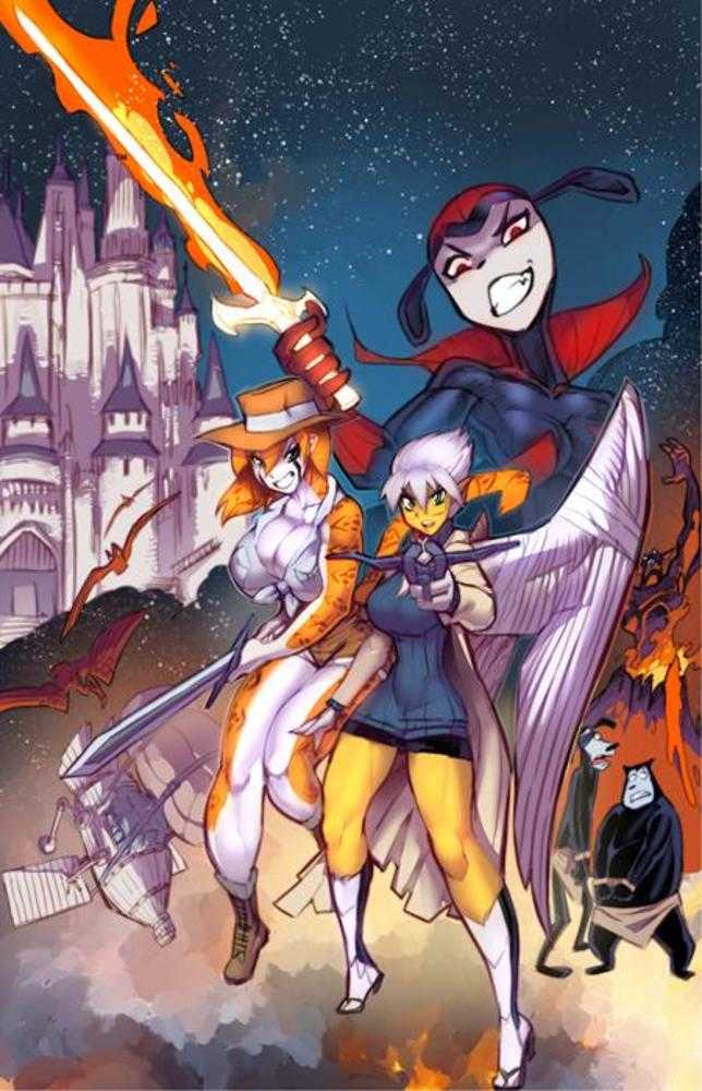 Tifanny & Charlotte On Another World #1 (Of 4) Cover B Fred Perry Lunar Exclusive Variant