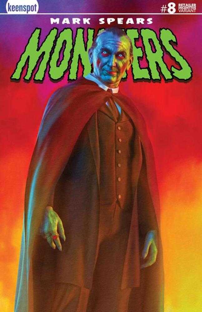 Mark Spears Monsters #8 Cover B Inc 1:250 Mark Spears Holofoil Variant (Free)