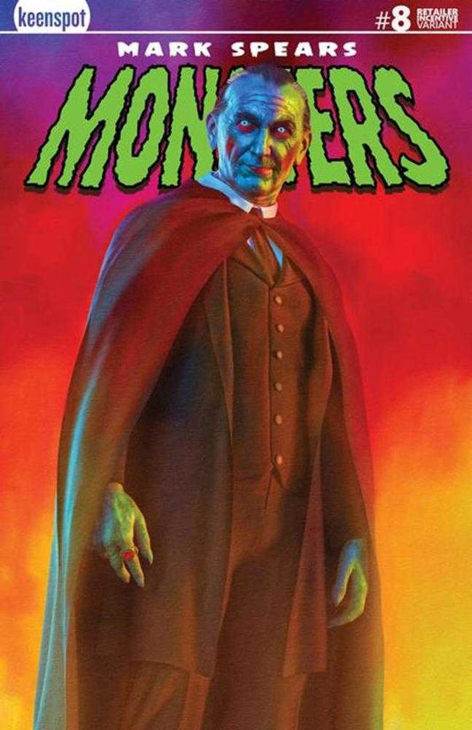 Mark Spears Monsters #8 Cover B Inc 1:250 Mark Spears Holofoil Variant (Free)