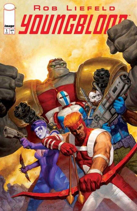 Youngblood #1 (2025) Cover I 1 in 50 Em Gist Variant