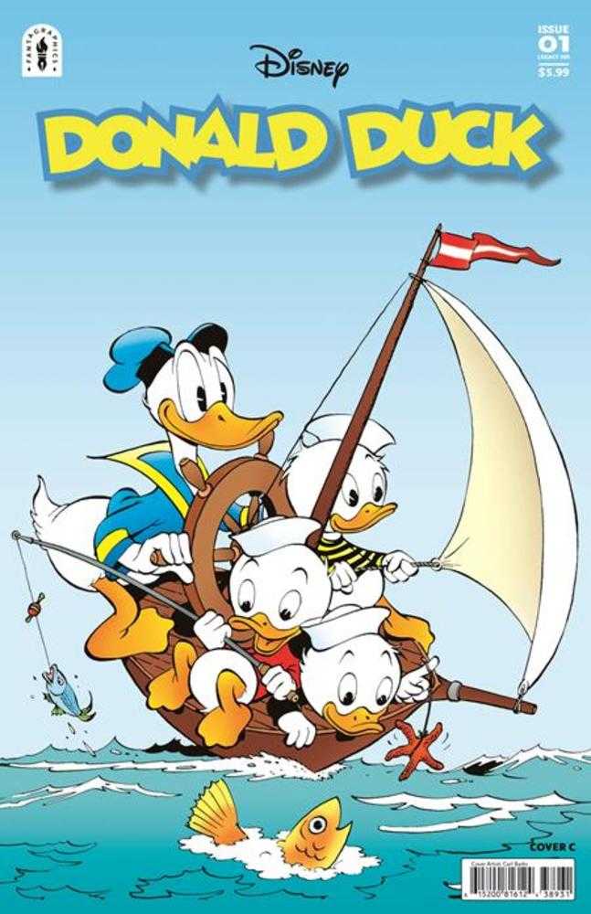 Donald Duck Legacy #389 The Golden Pineapple Cover C Carl Barks Variant