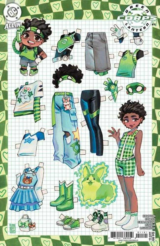 Green Lantern Corps #11 Cover B Rian Gonzales Card Stock Variant