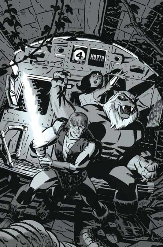 Thundarr The Barbarian #2 Cover H Inc 1:15 Michael Cho Line Art Full Art Variant