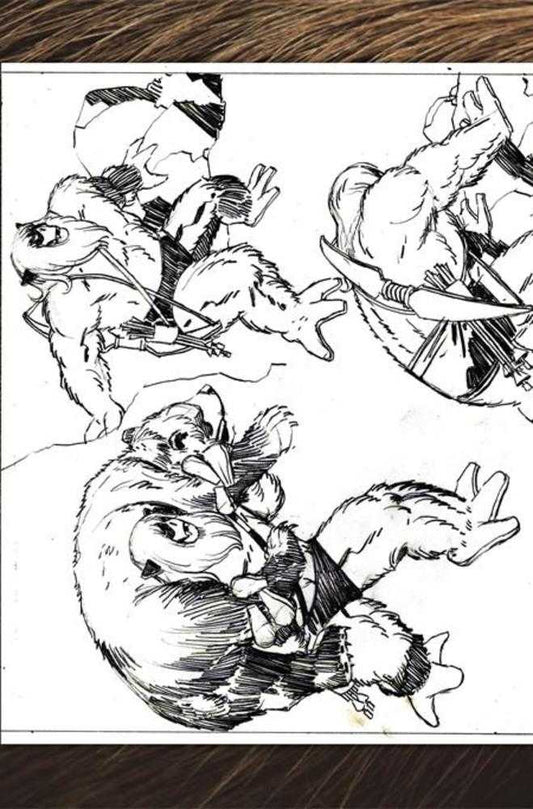 Thundarr The Barbarian #2 Cover M Inc 1:7 Jack Kirby Model Sheet Full Art Variant