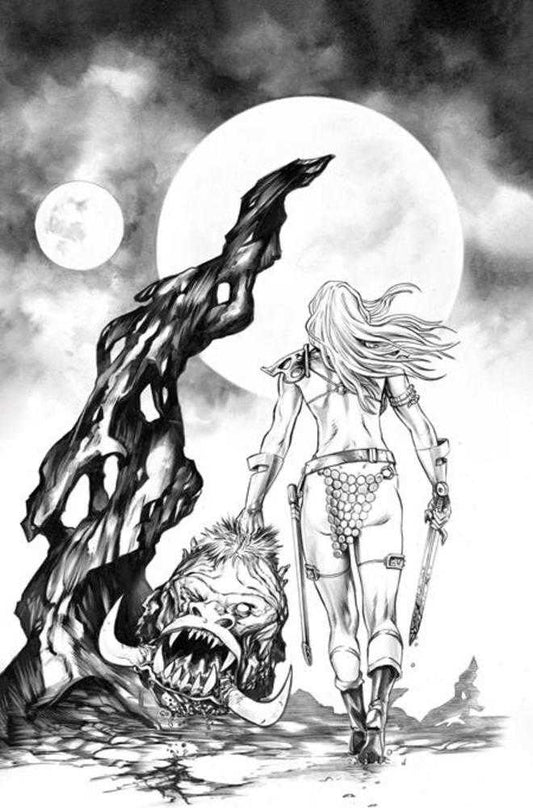 Altered States Warlords #1 Cover L Inc 1:15 Mike Rooth Line Art Full Art Variant
