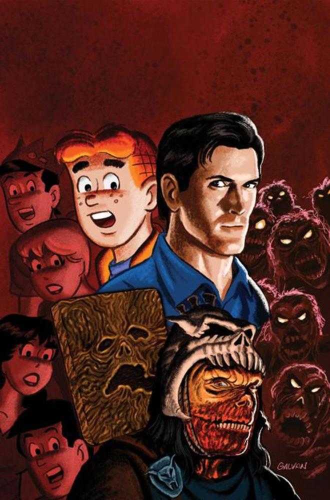 Archie X Army Of Darkness #5 Cover J Inc 1:20 Bill Galvan Full Art Variant