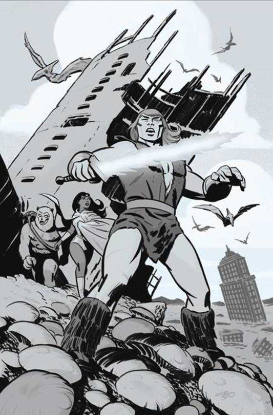 Thundarr The Barbarian #6 Cover H Inc 1:15 Michael Cho Line Art Variant