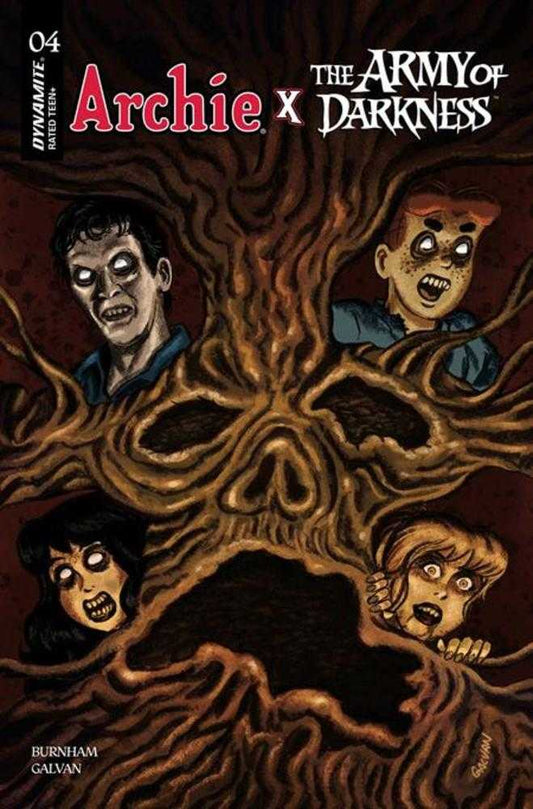 Archie X Army Of Darkness #4 Cover M Bill Galvan Deadite Variant