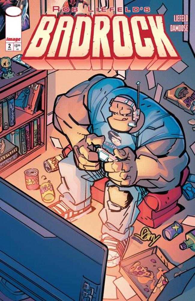 Badrock #2 Cover C Seth Damoose Variant