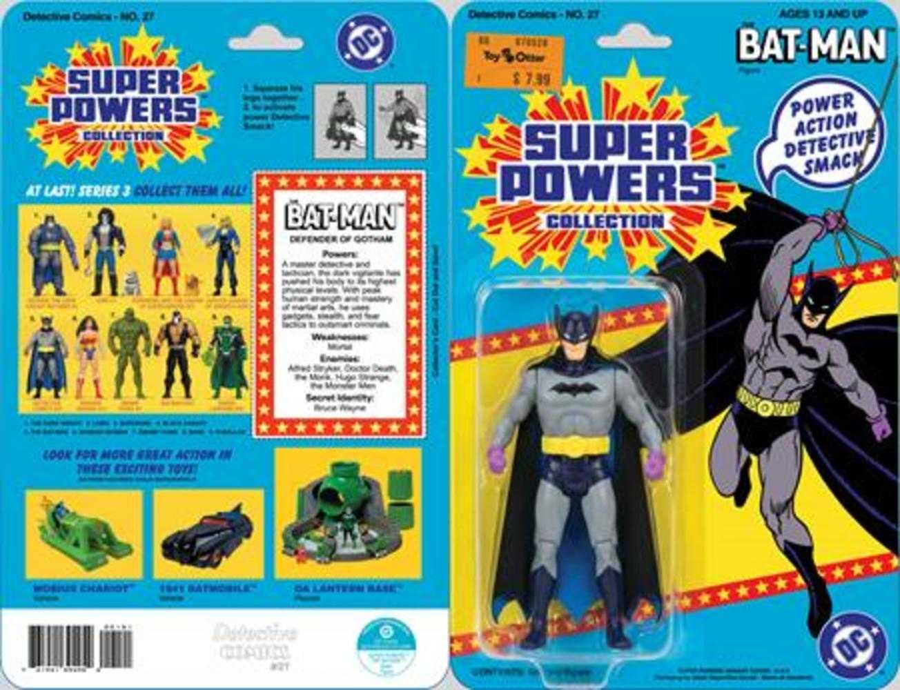 Detective Comics #27 Facsimile Edition Cover B Jason Geyer & Alex Saviuk First Appearance Batman Super Powers Action Figure Card Stock Variant (2026)