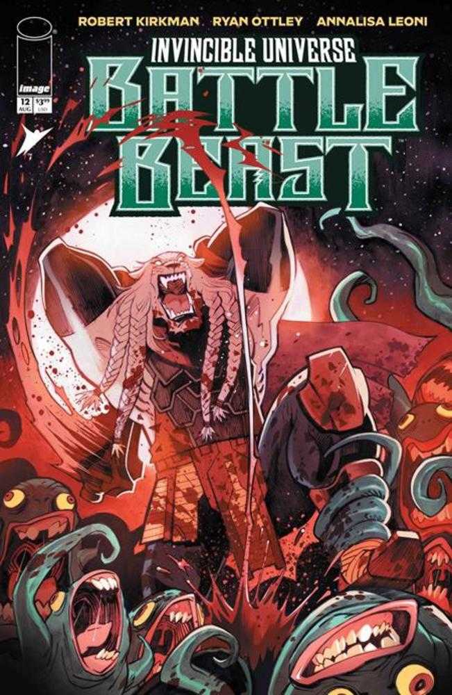 Invincible Universe Battle Beast #12 Cover E 1 in 50 Miki Montllo Variant