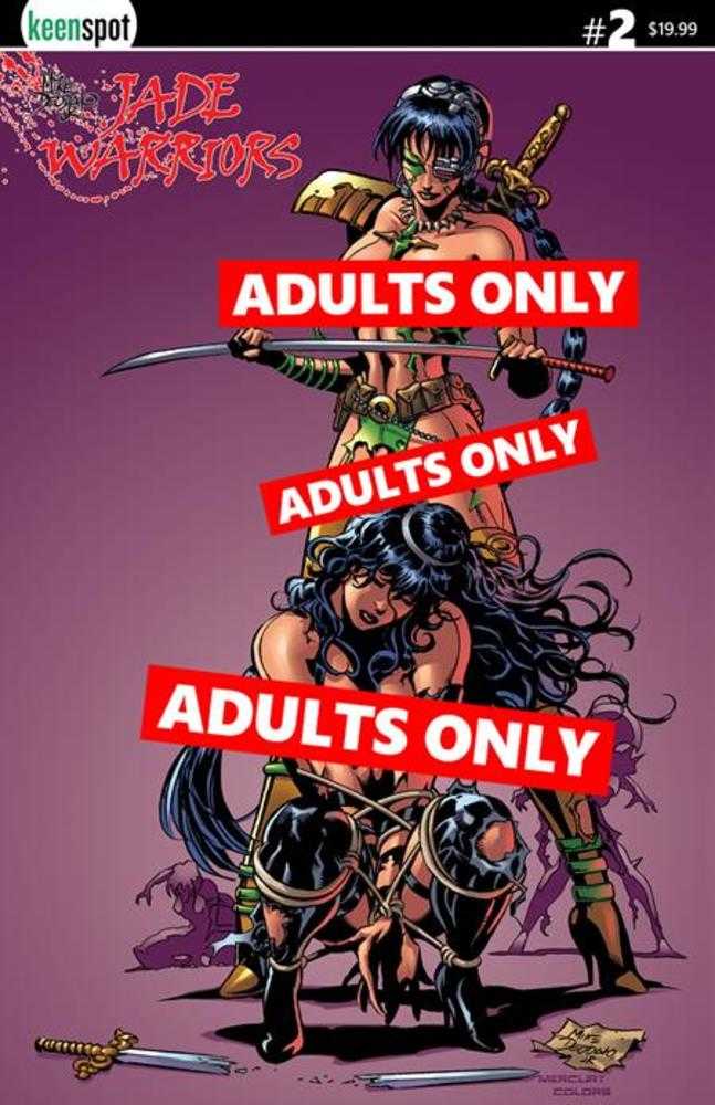 Jade Warriors #2 Cover D Mike Deodato Adults Only Variant (Mature)
