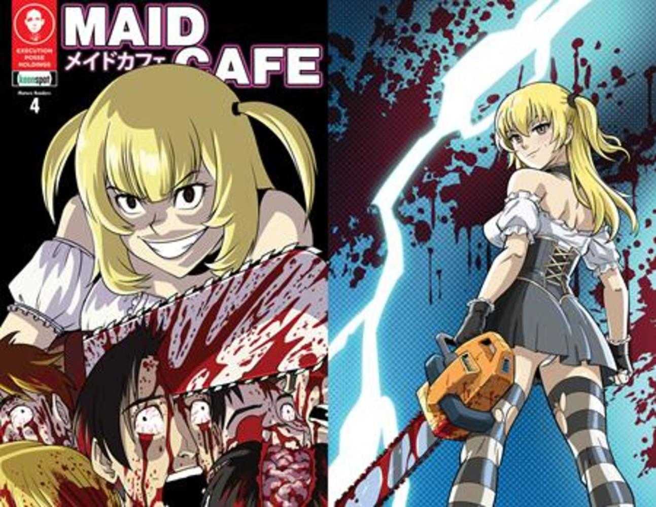 Maid Cafe #4 Cover B Remy Eisu Mokhtar & Wilson Gandolpho Flip Cover Variant
