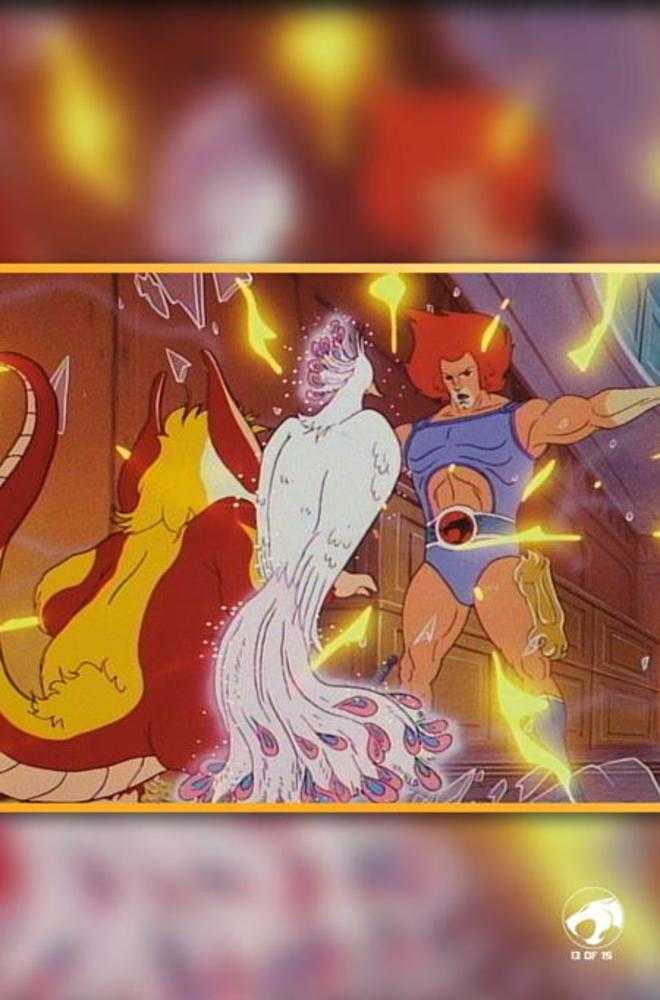 Thundercats X Silverhawks #5 Cover G 1 in 10 Animation Art Full Art Variant