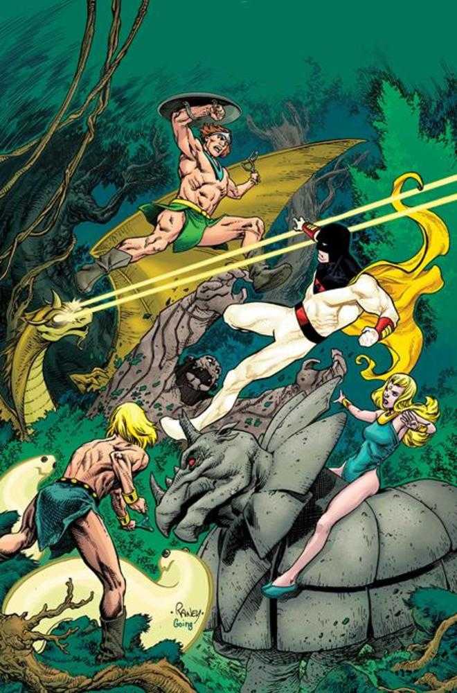 Space Ghost vs The Herculoids #1 Cover K 1 in 10 Tom Raney Full Art Variant