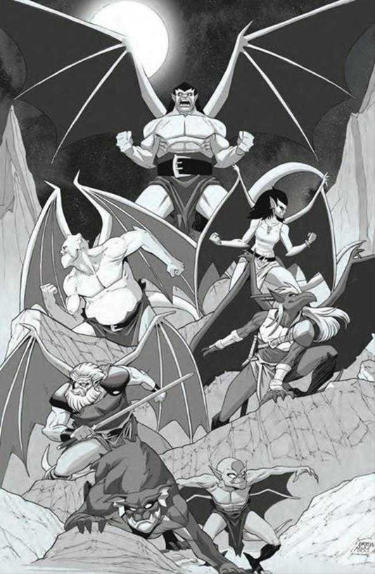 Gargoyles (2026) #1 Cover N Variant Edition 1:7 Drew Moss Line Art Virgin