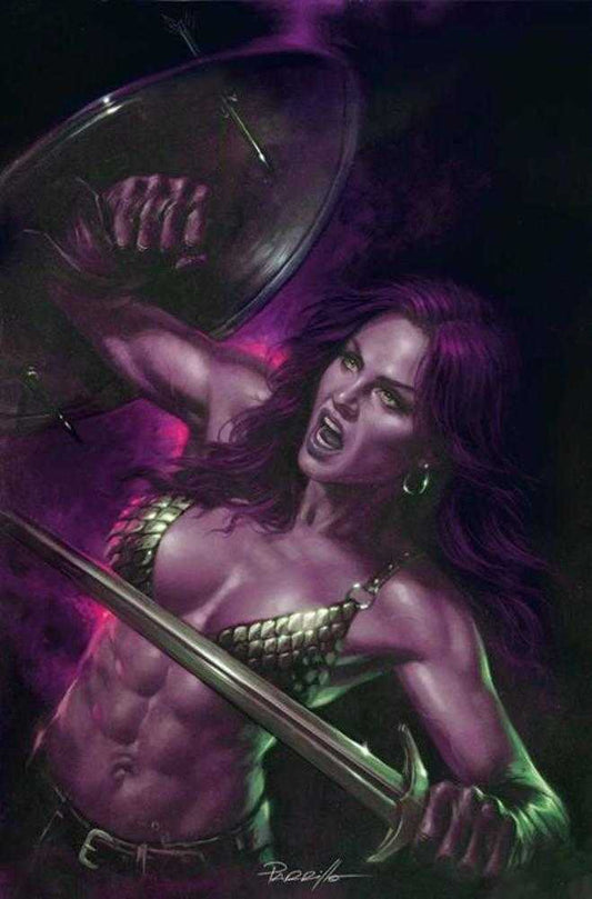 Red Sonja She Devil With A Sword #5 Cover L Inc 1:7 Lucio Parrillo Ultraviolet Full Art Variant