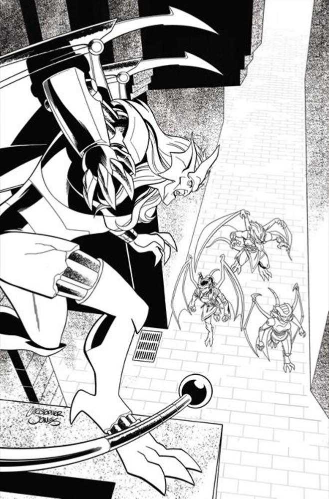Gargoyles (2026) #2 Cover K Variant Edition 1:7 Christopher Jones Line Art Full Art Variant
