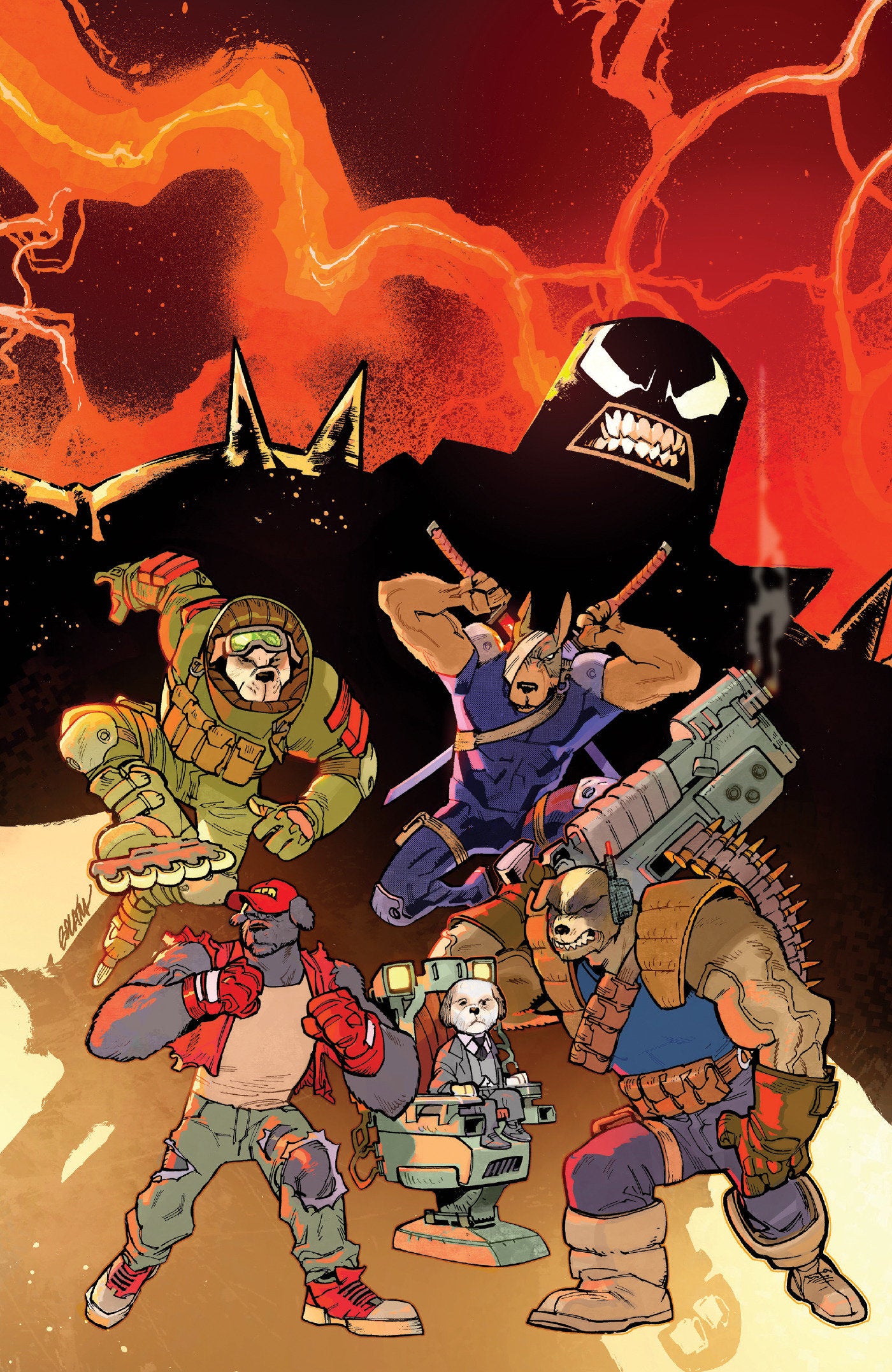 Super Mondo Mega Mutts #2 Cover G Inc 1:20 Balam Full Art Variant