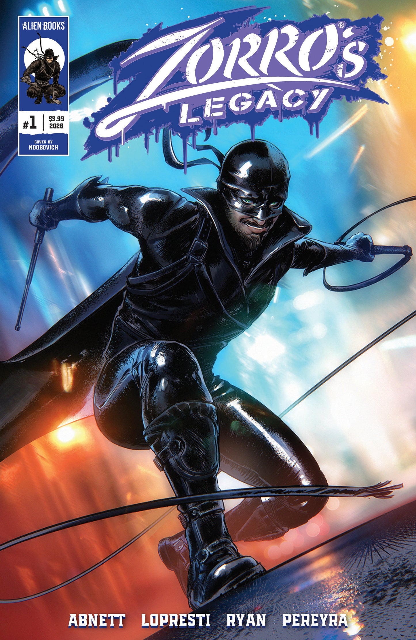 Zorro's Legacy #1 Variant C (Noobovich)