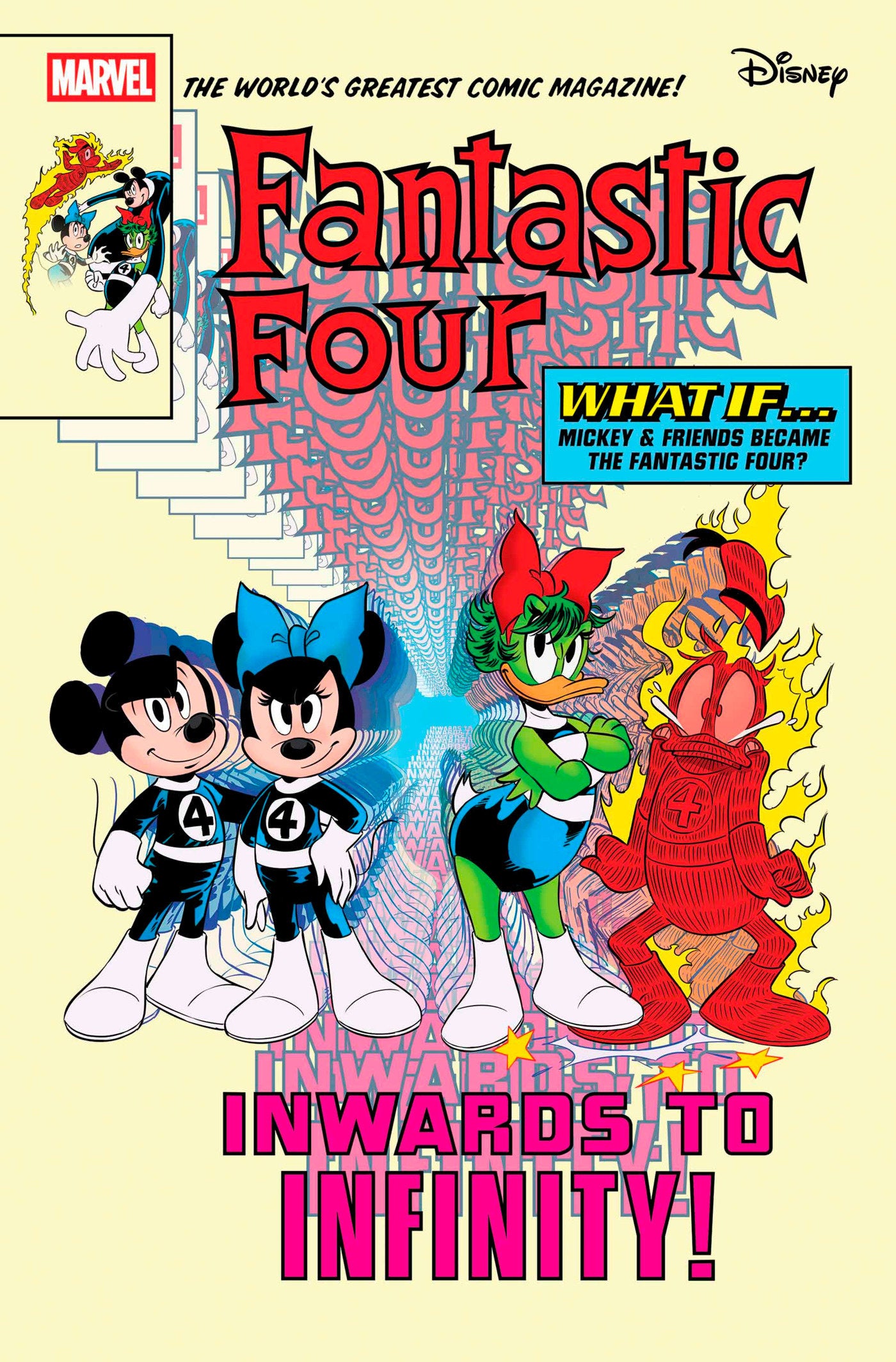 Fantastic Four #33 Giulia Lomurno What If Ff Homage Variant