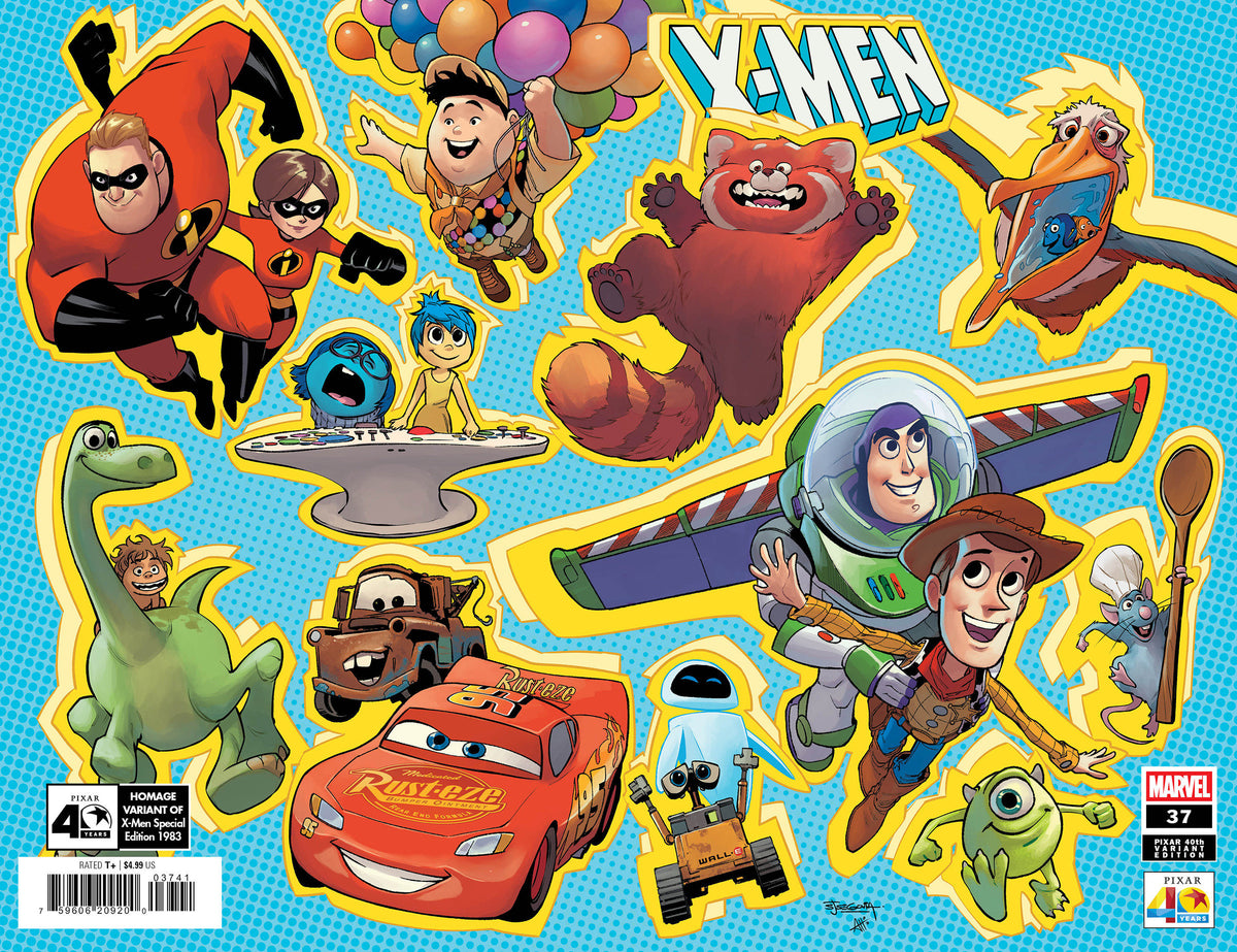 X-Men #37 Stephen Segovia Pixar 40 Th Variant [Dnx]