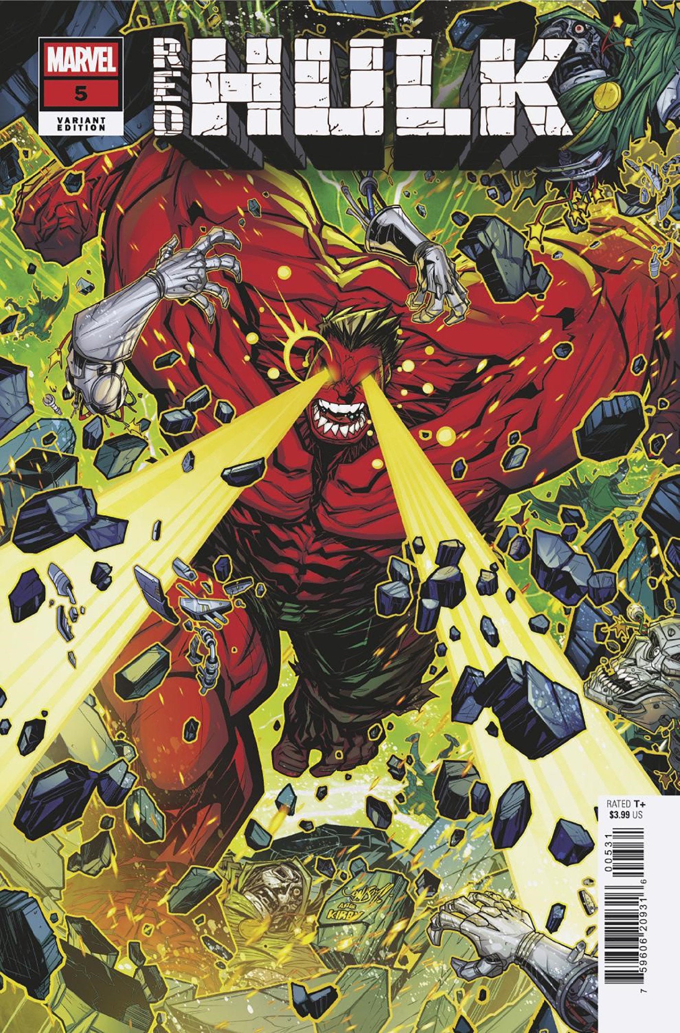 Red Hulk #5 Jonboy Meyers Variant [Doom]