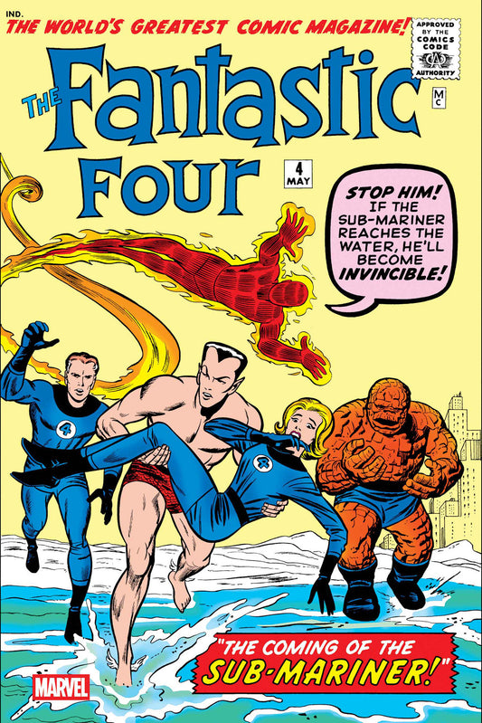 Fantastic Four Facsimile Edition #4 Foil Variant