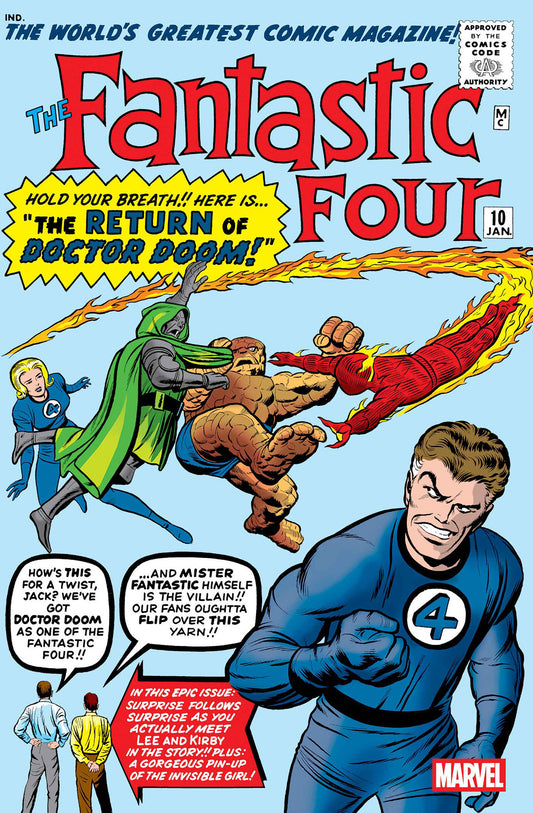 Fantastic Four #10 Facsimile Edition Foil Variant